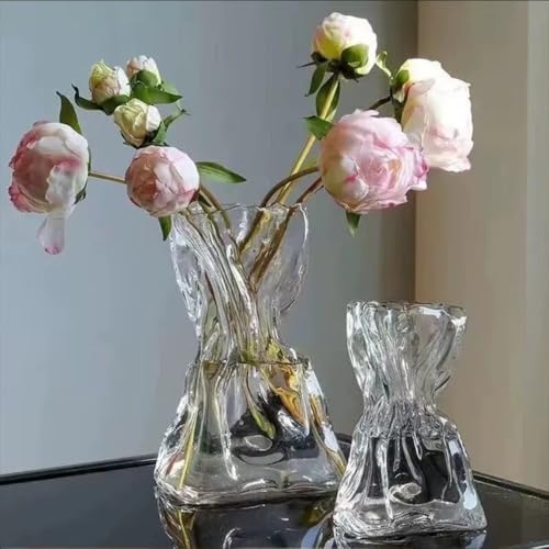Jarrón de cristal grande con cuerda para centros de mesa de estilo granja y eventos especiales 3