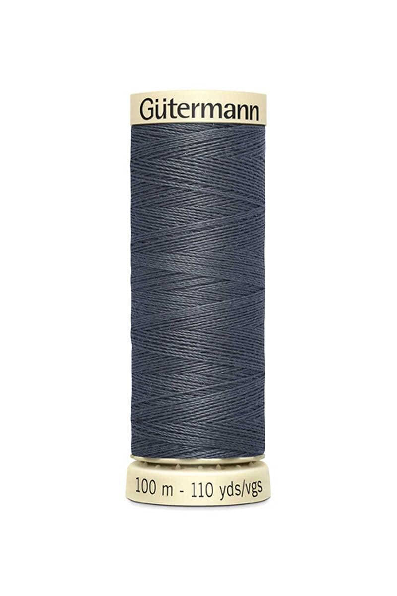 Gütermann Pewter Sewing Thread: 100M Polyester Blend