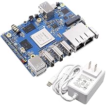 Orange Pi 5 Plus 8GB Rockchip RK3588 8 Core 64 Bit Single Board Computer, 2.4GHz Frequency Open Source Development Board Run Orange Pi OS, Android, Debian, Ubuntu 5 Plus 8G V2.1+5V4A TC Supply