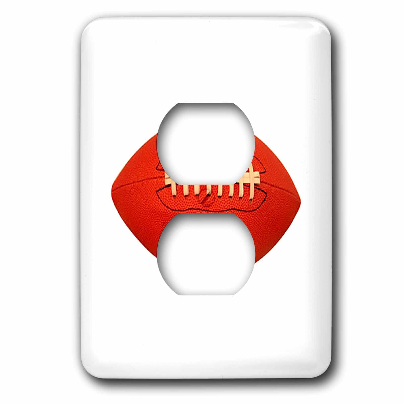 Football plaque de finition decorative pour double prise electrique lsp_3183_6