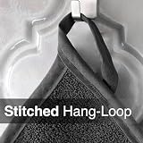 RITZ Terry Potholder & Hot Pad: Unparalleled Heat Resistant, Durable 100% Cotton – Ergonomically Designed for Optimal Grip – Easy-Care Machine Washable – 2-Pack, Graphite