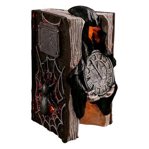Statue squelette lisant pour remplacer les décorations d'Halloween ternes et fragiles - 2