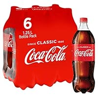 Coca-Cola Soft Drink Multipack Bottles 6 x 1.25L