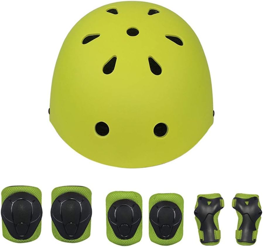 児童保護 子供のクラシックプロテクティブギアセットねじれ車バランス車の保護具7点セットのローラースケートスケートボードの設定 Color 22 新作 S Size Green 児童保護 子供のクラシックプロテクティブギアセットねじれ車バランス車の保護具7点セットのローラースケートスケートボードの設定 Color 22 新作 S Size Green