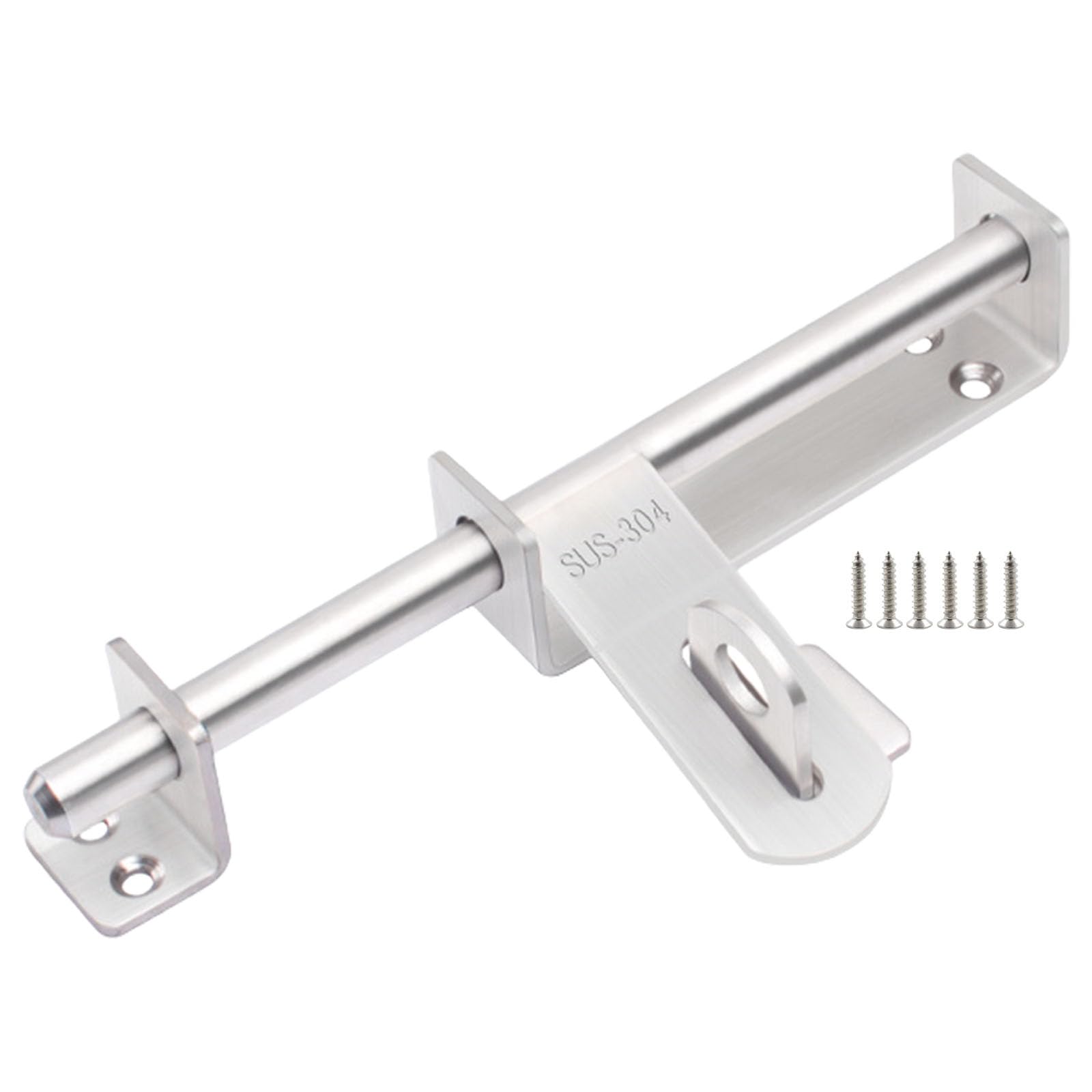 Hnsdsvcd Sliding Bolts Latches Hasp Stainless Steel Heavy Duty Door Lock Gate Door Lock For Wood Fence Door Enduring