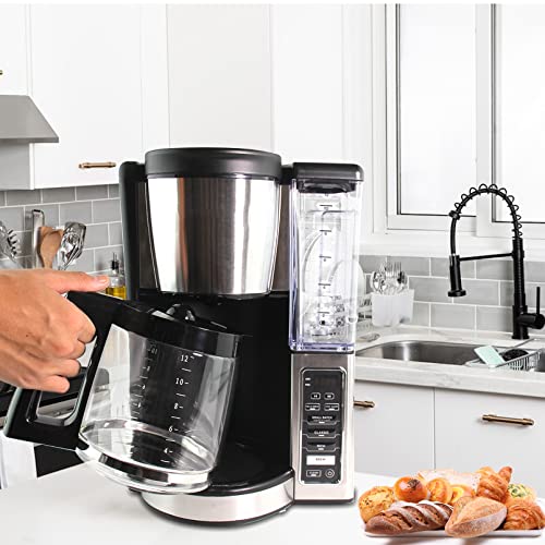 12Cup Replacement Glass Carafe Pot Compatible with Ninja Coffee Brewer