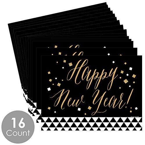 Big-Dot-of-Happiness-New-Years-Eve-Gold-Party-Table-Decorations-New-Years-Eve-Party-Placemats-Set-of-16 Big Dot of Happiness New Years Eve Gold Party Table Decorations New Years Eve Party Placemats Set of 16