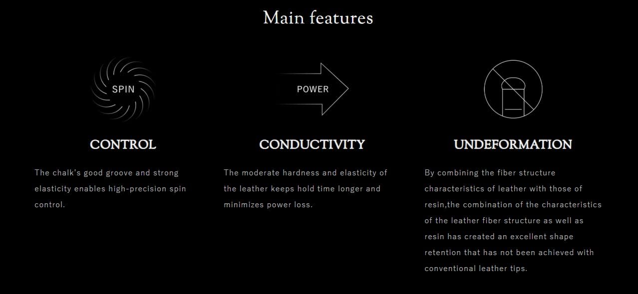 KAMUI Sai Control Break ビリヤードプールキューチップ シリアル番号付き &ndash; 1個