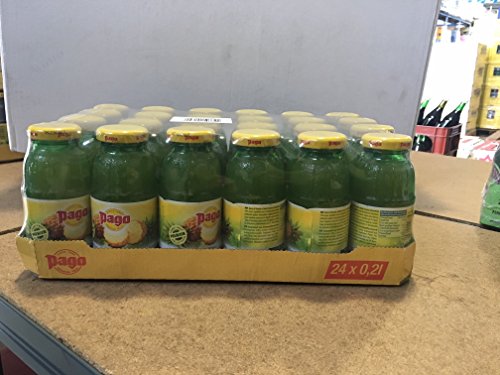 Pago ANANAS Pineapple cl 20 x 24 bottiglie in vetro succo di...