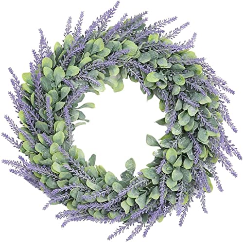 Couronne de fleurs de Noël pour sublimer votre décoration de porte d'entrée