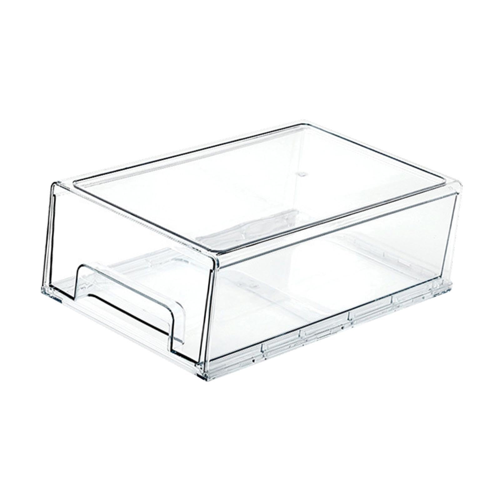 LOVIVER Kühlschrank-Organizer-Behälter, Aufbewahrungsbox für die Küche, multifunktionaler Kühlschrank-Organizer-Schubladenbehälter, für Eier, Obst, groß