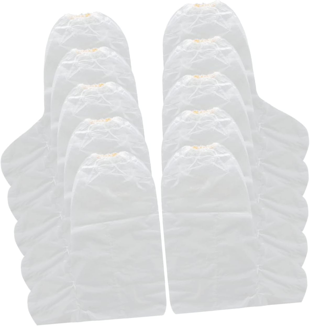10pcs Disposable Foot Cover Film Transparent Foot for Salon Spa and Home Use for Pedicure Thickened Design