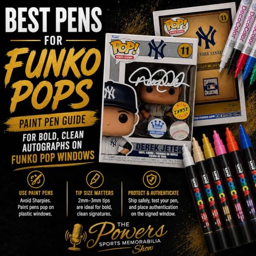 What Are the Best Pens for Autographed Funko Pops? | Paint Pen Guide