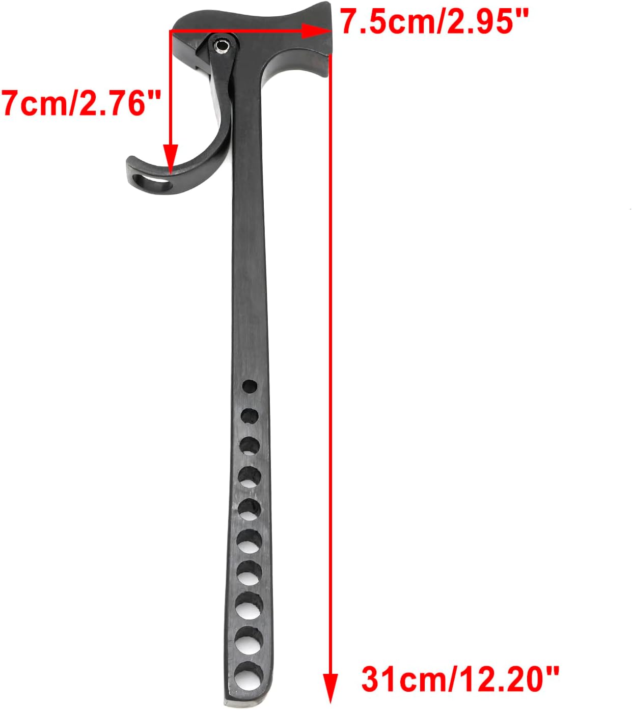 Topteng Hammer of Truss Stage Aluminum, Black Stage Spigot Lighing Truss Hammer Truss Pin Remover For Global F34 Tru Global Truss Removal and Installation tools