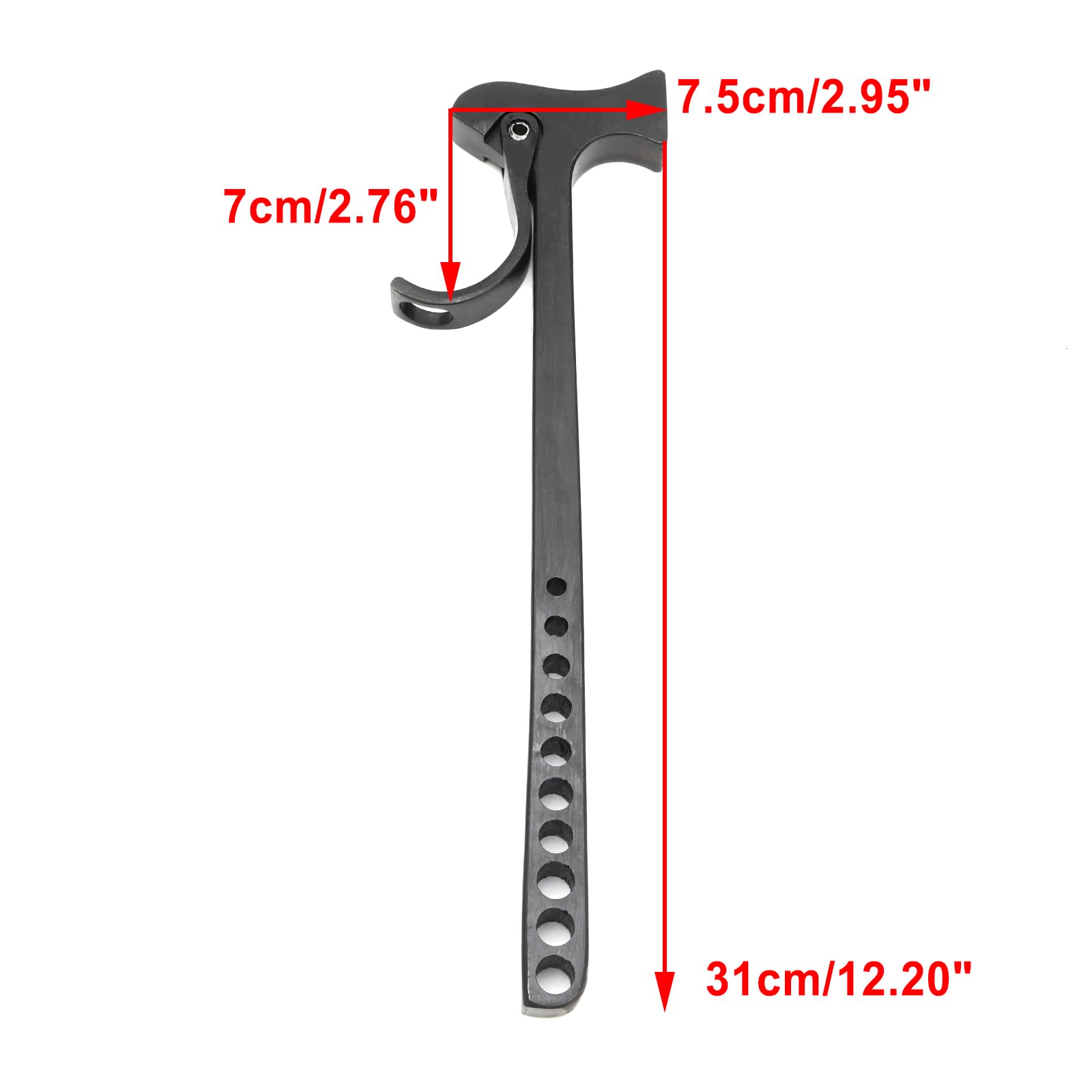 Topteng Hammer of Truss Stage Alluminio, Nero Stage Spigot Lighing Truss Hammer Truss Pin Remover Per Global F34 Tru Global Truss Strumenti di rimozione e installazione