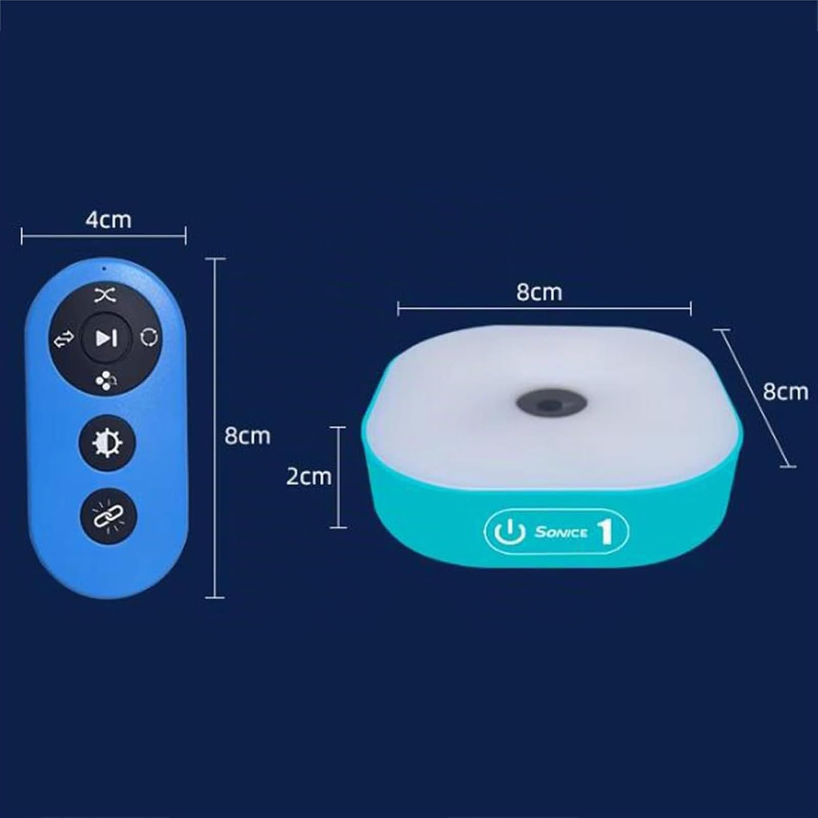Luces De Entrenamiento De Reacción, Lámpara De Fitness Ágil con Control Remoto, 4 Modos Y 4 Colores De Luz, Visión De 270°, Mejora La Velocidad, La Agilidad Y El Tiempo De Reacción