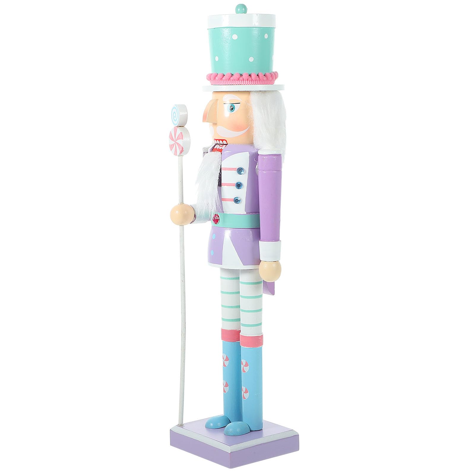 Casse-Noisettes Décoratifs Bois Noël Statuette Marionnette Chic