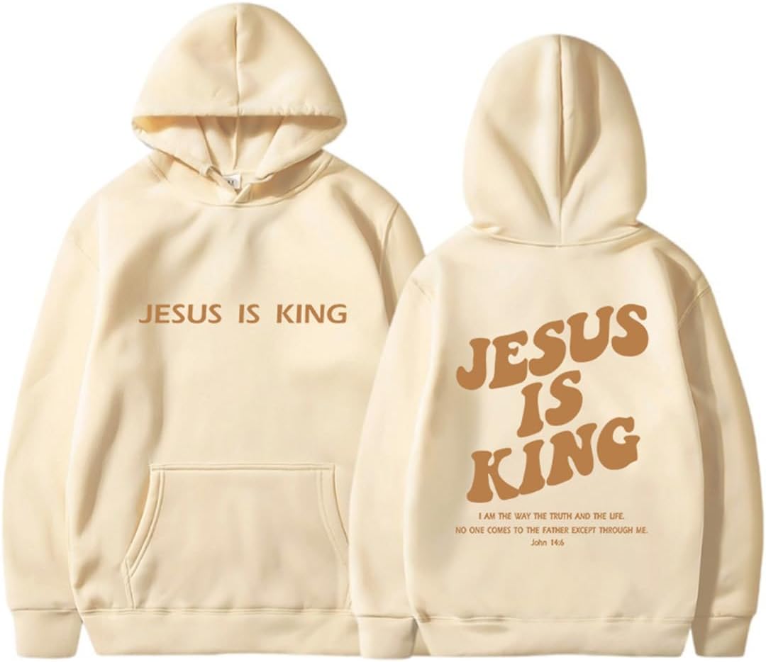 JESUS IS KING Hoodie Christian Faith Religious God Botswana Ubuy