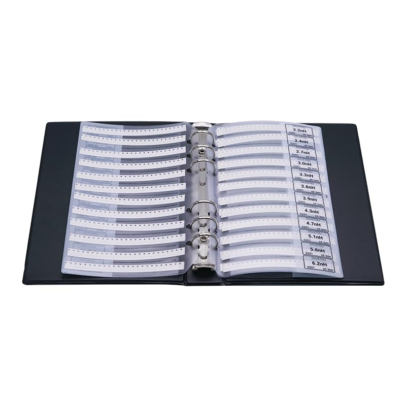 Book-Mounted Patch Components, Laminated inductors, high-Precision Soldering Materials, Book-Mounted, Collectible Items (0201 inch Package)