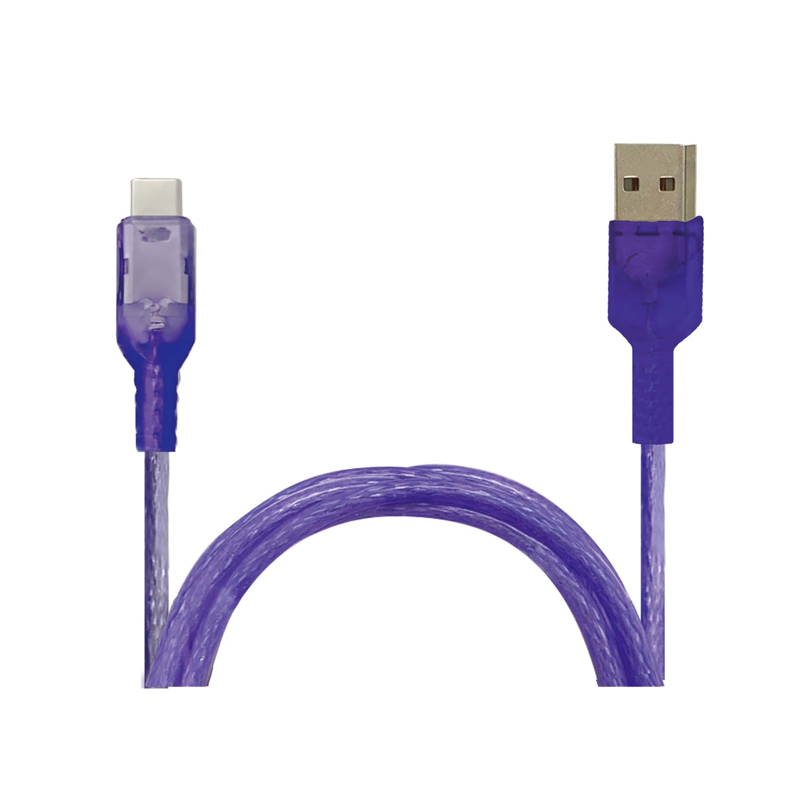 Amazon.co.jp: ケーブル Type-C Type-A USB クリアカラー 1m