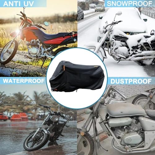 Housse de moto imperméable scooter ER-6N bâche extérieure - 4