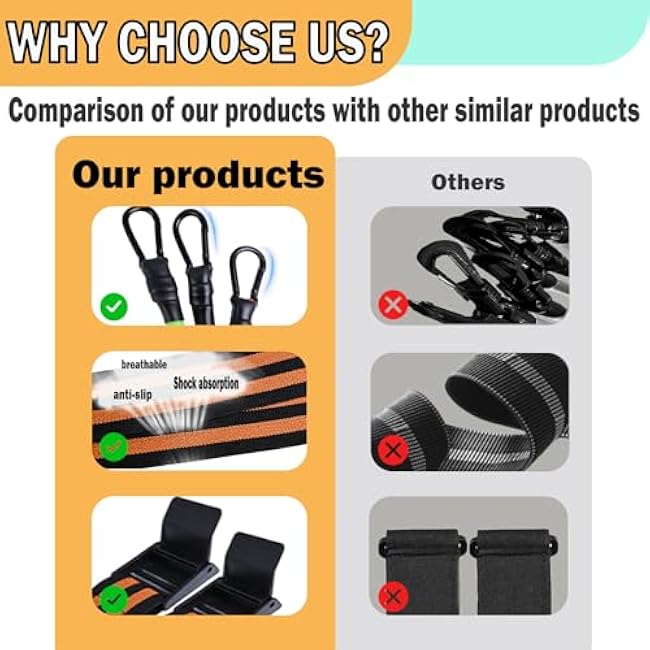 Professional Resistance Bands Set for Working Out - Exercise Bands for Women and Men, Booty Bands for Legs and Butt, Yoga, Pilates, Rehab, Fitness and Home Workout