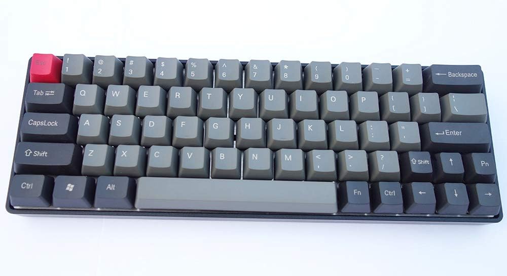 NPKC Mechanical Keyboard KC64 64 Keys Laser-etched PBT Keycaps Led Backlit (Cherry Switch)