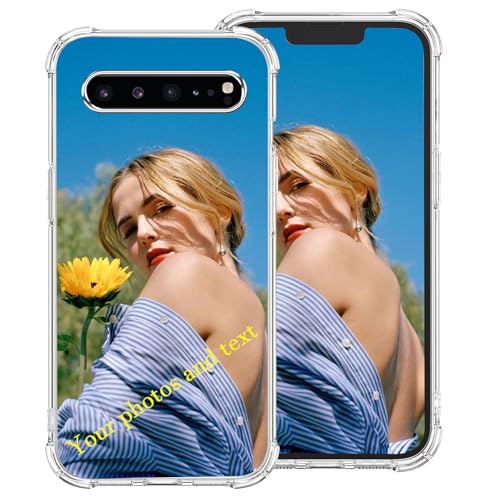 TIANDIMY Funda Personalizada para Samsung Galaxy S10 Cover,Personalizable con Foto Imagen o Texto Carcasa,Transparent Silicona Antigolpes Case,TPU Personalizada Caso -TU1