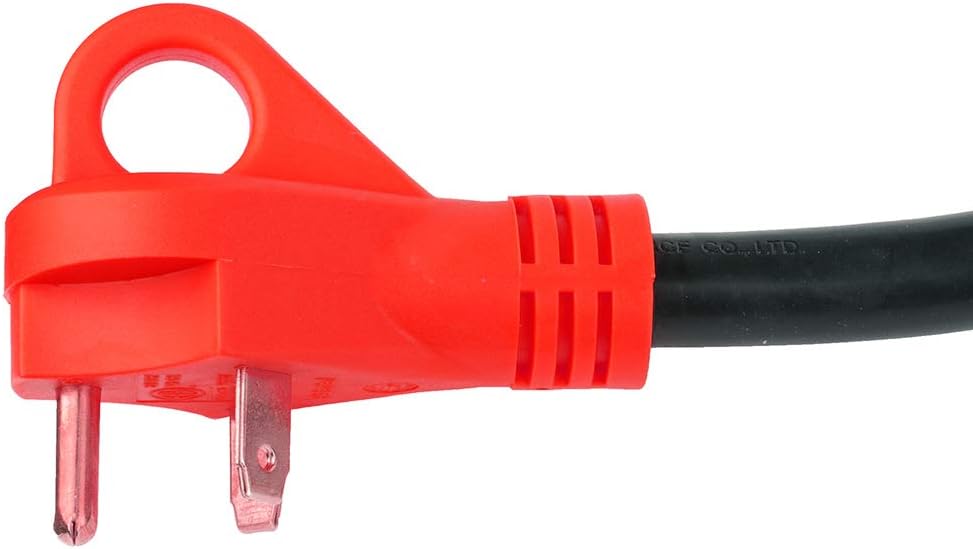 SCITOO RV Cord 50Ft 30Amp RV Extension Cord Power Supply Cable, for Trailer Motorhome Camper with LED Power Indicator, Heavy duty Extension Cords, 6AWG3C + 8AWG1C, ETL/CETL Listed : Automotive