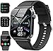 2026 Smart Watch, 1.85" Smart Watches for Men Women Answer/Make Calls, Fitness Watch with Heart Rate/Sleep Monitor, 100+ Sport Modes Activity Tracker, IP68 Waterproof Fitness Tracker for Android iOS