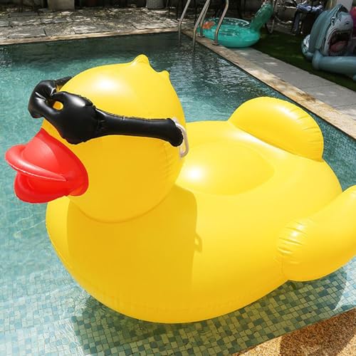 Flotteur canard piscine : ne coulez plus et profitez d'une assise confortable de plage - 3