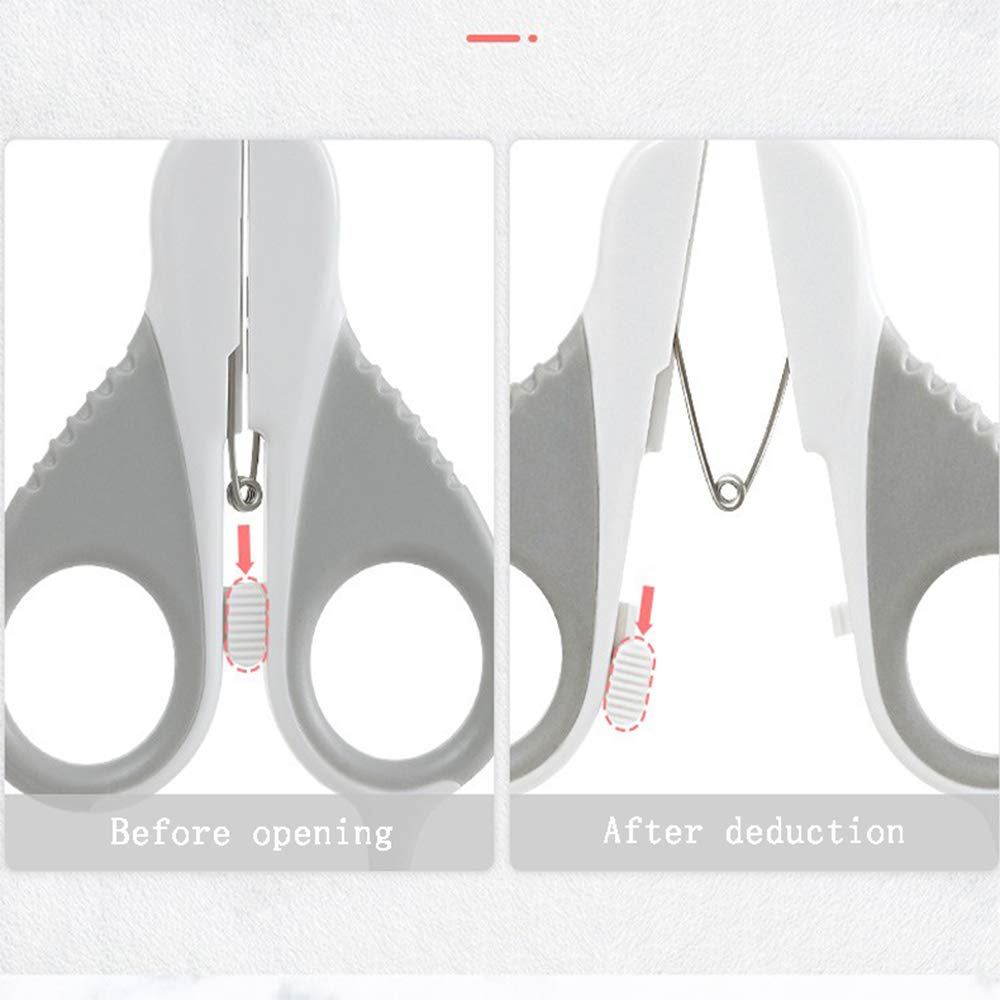Pet Nail Clippers pour Petits Animaux Meilleur Chat Coupe-Ongles Griffe Trimmer pour La Maison Toilettage Trousse De Toilette Outil Professionnel pour Tiny Cat,Flat