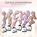 modelones Cat Eye Gel Nail Polish 6 Colors Nude Pink Brown Purple Cat Eye Nail Polish Glitter Semi-transparent Holographic 9D With Magnet Pastel All Seasons Soak Off Led Nail Art DIY Salon Gifts