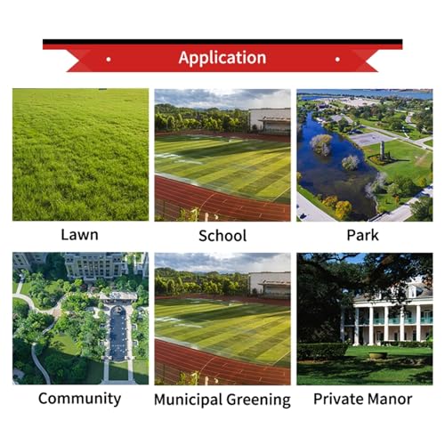 Cortacésped inalámbrico, cortacésped eléctrico de iones de litio de 36 V, cortacésped ligero de 13 pulgadas con bolsa recolectora de 30 litros, 6 ajustes de altura de corte Cortacésped eléctrico - imagen 7