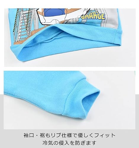 JR 新幹線 長袖 トレーナー 裏起毛 スウェット 鉄道 キッズ 