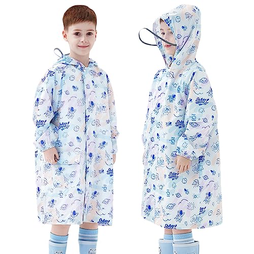 Veste de pluie à capuche enfant pour aller à l'école au sec