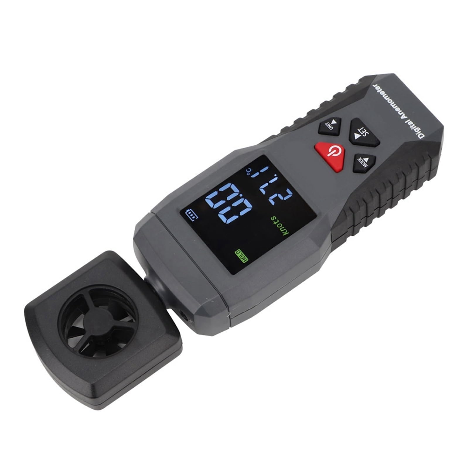 Anemómetro Portátil, Anemómetro portátil de mano, medidor de velocidad del viento