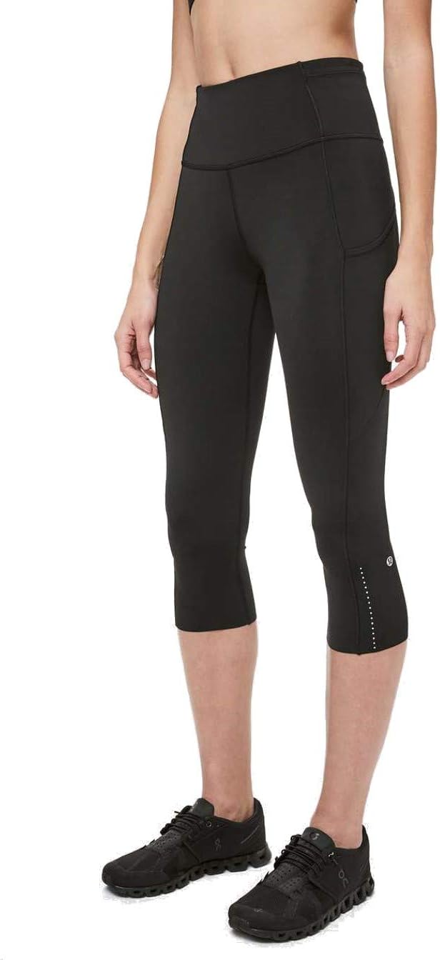LULULEMON Fast and Free Hi-Rise Crop Leggings Kuwait Ubuy