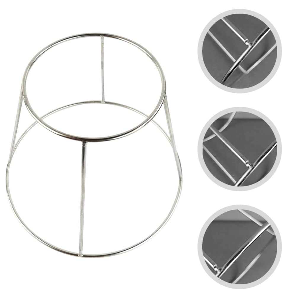 UPKOCH Estante Doble Soporte para Bandeja De Servir Soporte De Pizza De Metal Estante De Exhibición De Platos De Pizza Elevador De Bandeja para Pizza Parilla Alimento Acero Inoxidable