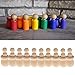 Elegantday Natural Wooden Peg Doll Bodies Unfinished Plain Blank Decorative (Nesting Set,10pcs)