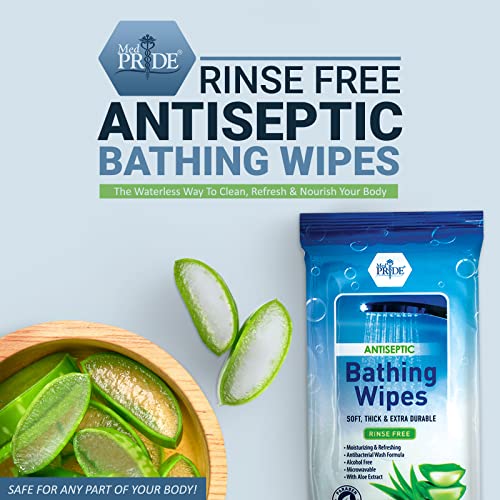 MED-PRIDE-Rinse-Free-XL-Bathing-Wipes-12-Packs-96-Wipes-Soft-Thick-Microwavable-Waterless-Shower-Adult-Wipes-Disposable-Bedridden-Aloe-Vera-Body-Wash-Wipes-For-Camping-Traveling