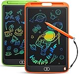 【2 Stück LCD Schreibtafel】 Diese 10 Zoll LCD Schreibtafel ist ein brillantes pädagogisches Lernspielzeug für Jungen und Mädchen im Alter von 3 bis 8 Jahren. Sie kann als Zeichentafel, Kinder Kritzeltafel, lcd maltafel, Scribble-Block und Grafiktablett verwendet werden, um zu inspirieren ihre Kreativität. Auf der großen Schreibtafel können Kinder das Schreiben, Zählen, Buchstabieren, Zeichnen und Spielen mit der Familie üben