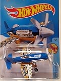Hot Wheels 2016 Sky Show Mad Propz (Airplane) 140/250, Blue and Yellow