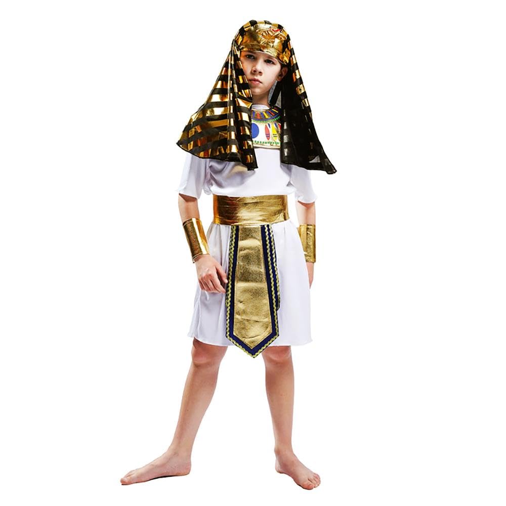 Lito Angels Costume da Faraone Egiziano per Bambino, 4-13 Anni