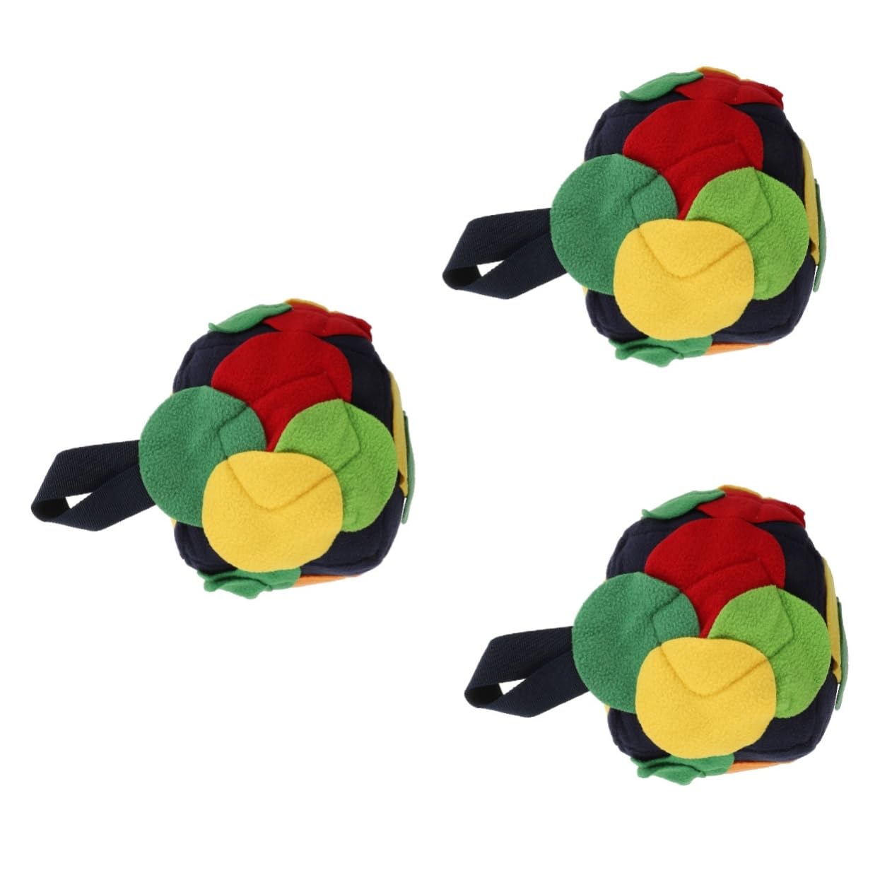 FOMIYES 3piezas Pelota De Forraje para Juguete Interactivo Alfombrilla para Oler Dispensador De Comida para Cachorros y Retro