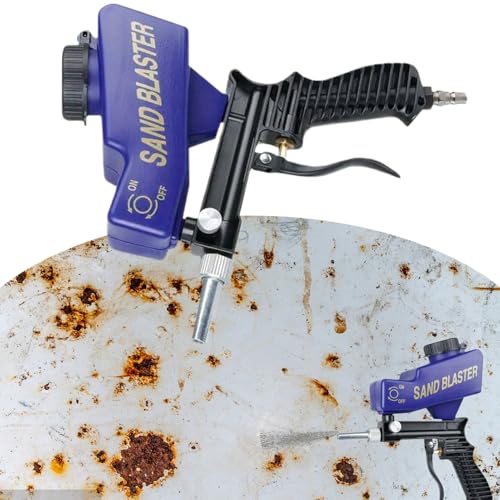 Pistolet de sablage robuste pour décaper le métal et polir le bois - 5