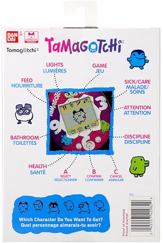 Miniatura 5 de Tamagotchi Bandai Mascota Virtual Original Ginjirotchi Comic Book, Multicolor 42982 Juguete Electrónico Para Mayores De 8 Años, Vuelve Tu Mascota Electronica Preferida Con Otros Diseños