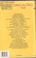 Easy Electronic Keyboard Music Singalong Time 19 B001MHCOOA Book Cover