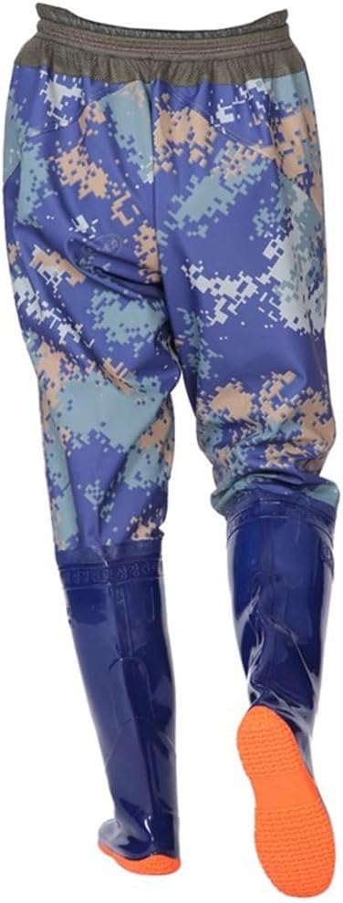 Hip Waders Men's And Women's Half Length Water Pants, Fishing Pants, Hip Wading Boots, Breathable Mesh Waist Jumpsuit