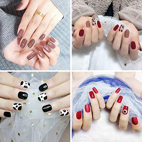 Beetles Supernova Gel Nail Polish Set - 6 Pcs Gel Polish Glitter with 3D Cat Eye Galaxy Nail Gel Temperature Color Changing, Soak Off UV LED Required, 7.3ml Each Bottle, Gel Nail Art Manicure Gifts